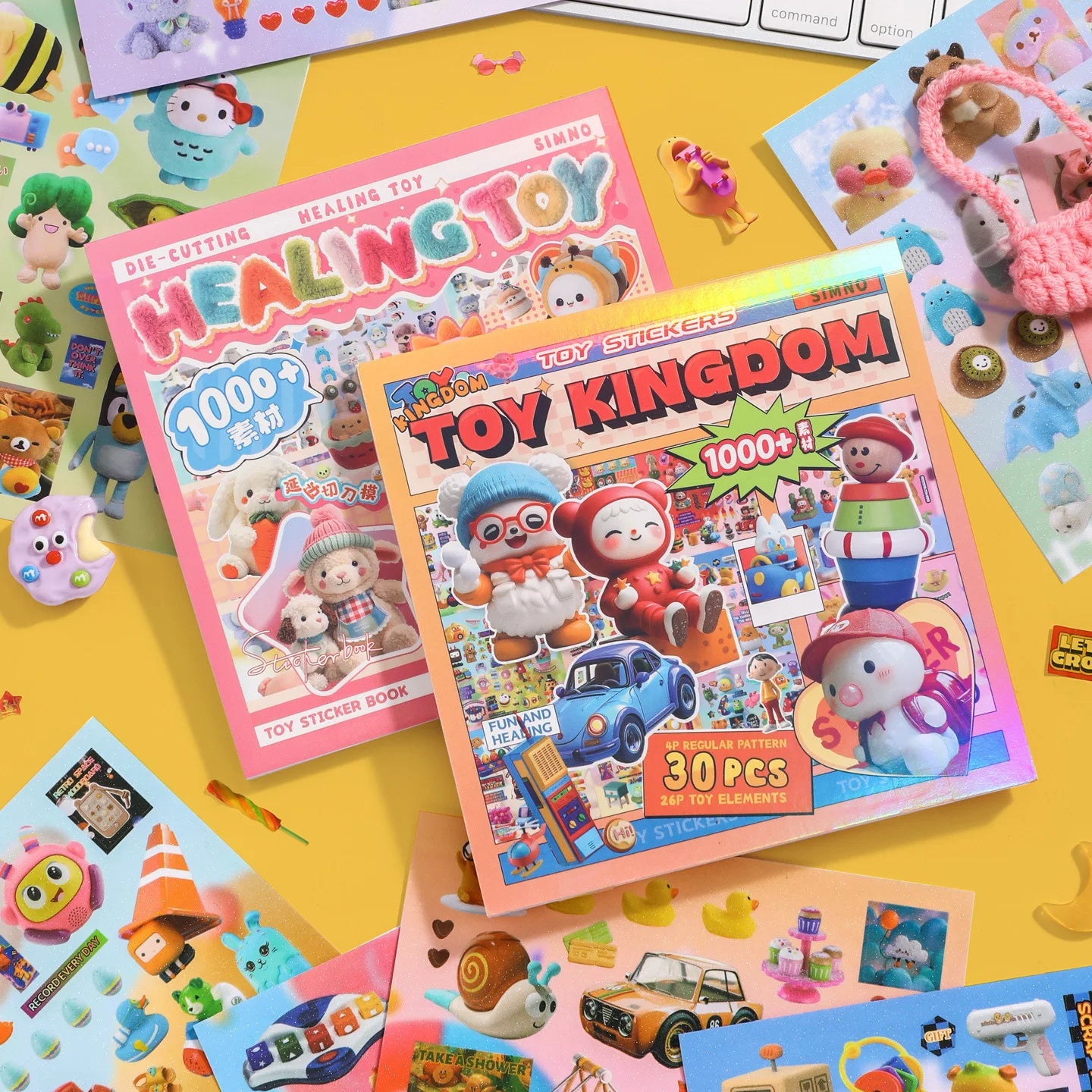 Cute Decorative Sticker Book | 30 Sheets Stationery Gift for Kids