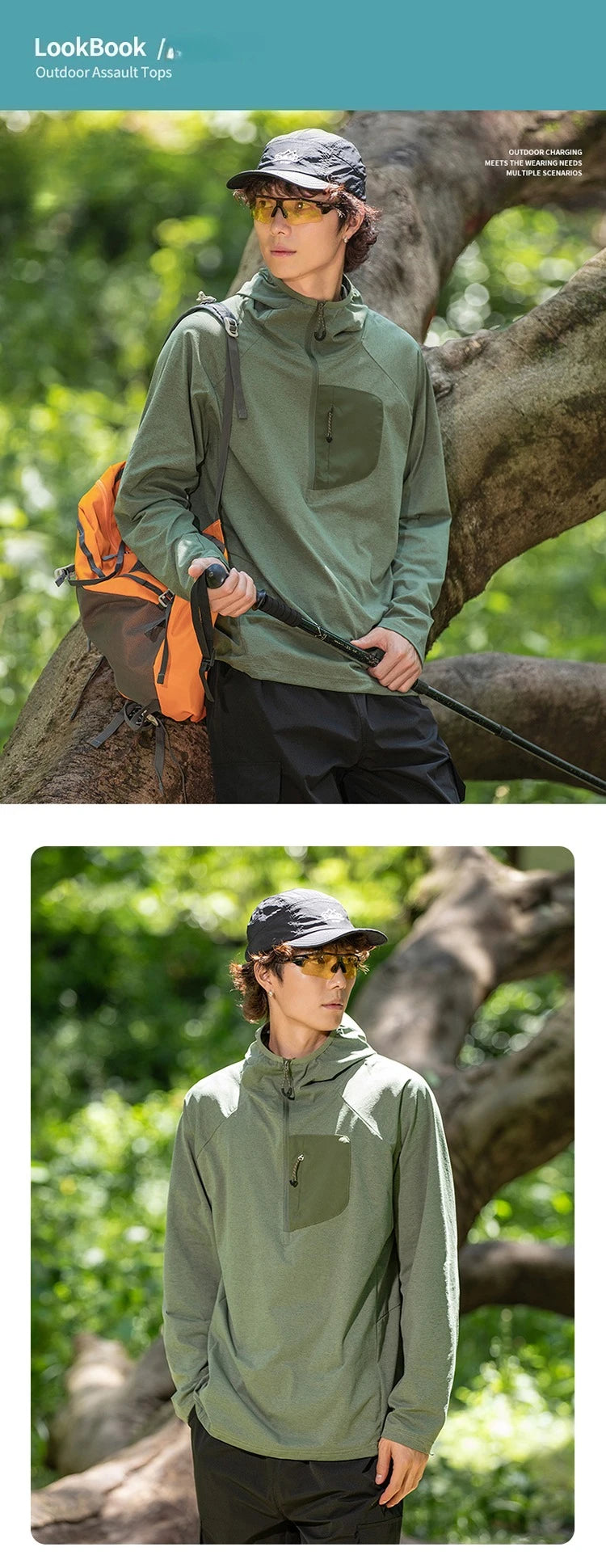 Men's Quick-Dry Outdoor Long Sleeve T-Shirt | Breathable Comfort