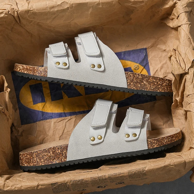Men's Sandals, Fashionable and Versatile Casual Sandals for Couples, Suitable for Walking and Leisure, Suitable for Indoor and Outdoor Use, Beach-Friendly, Unisex, Suitable for All Seasons