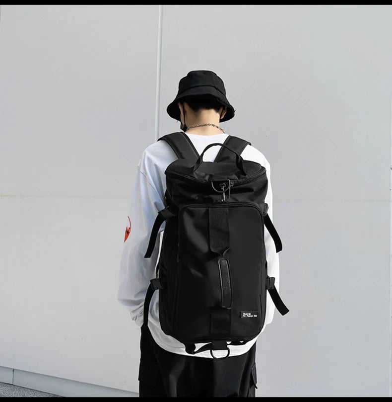 Large Waterproof Travel Shoulder Bag | Durable Versatile Backpack