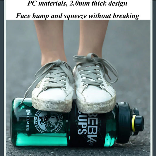 2 Liter BPA-Free Sports Water Bottles | Portable Drinkware Jug