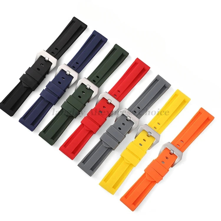 Silicone Watch Bands for Sports | Men & Women Replacement Straps