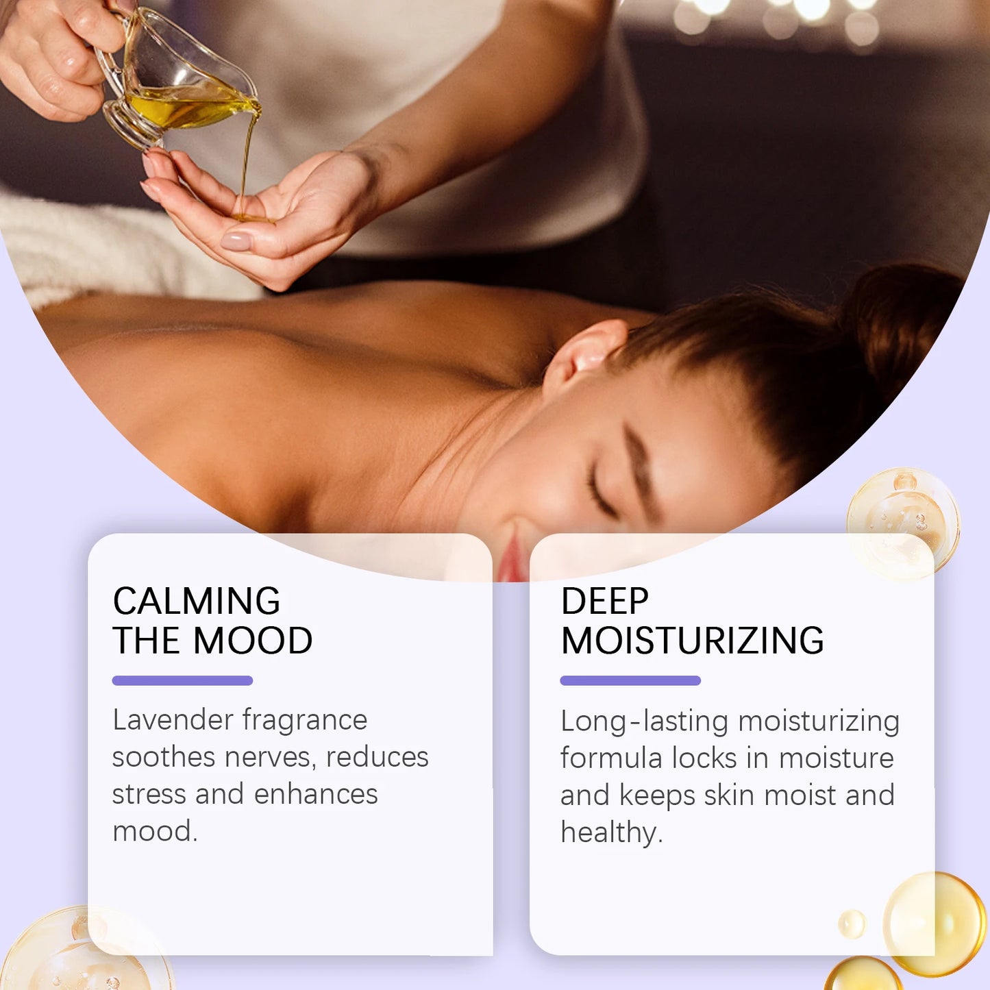 Lavender Aromatic Body Oil | Moisturizing & Relaxing Skin Care