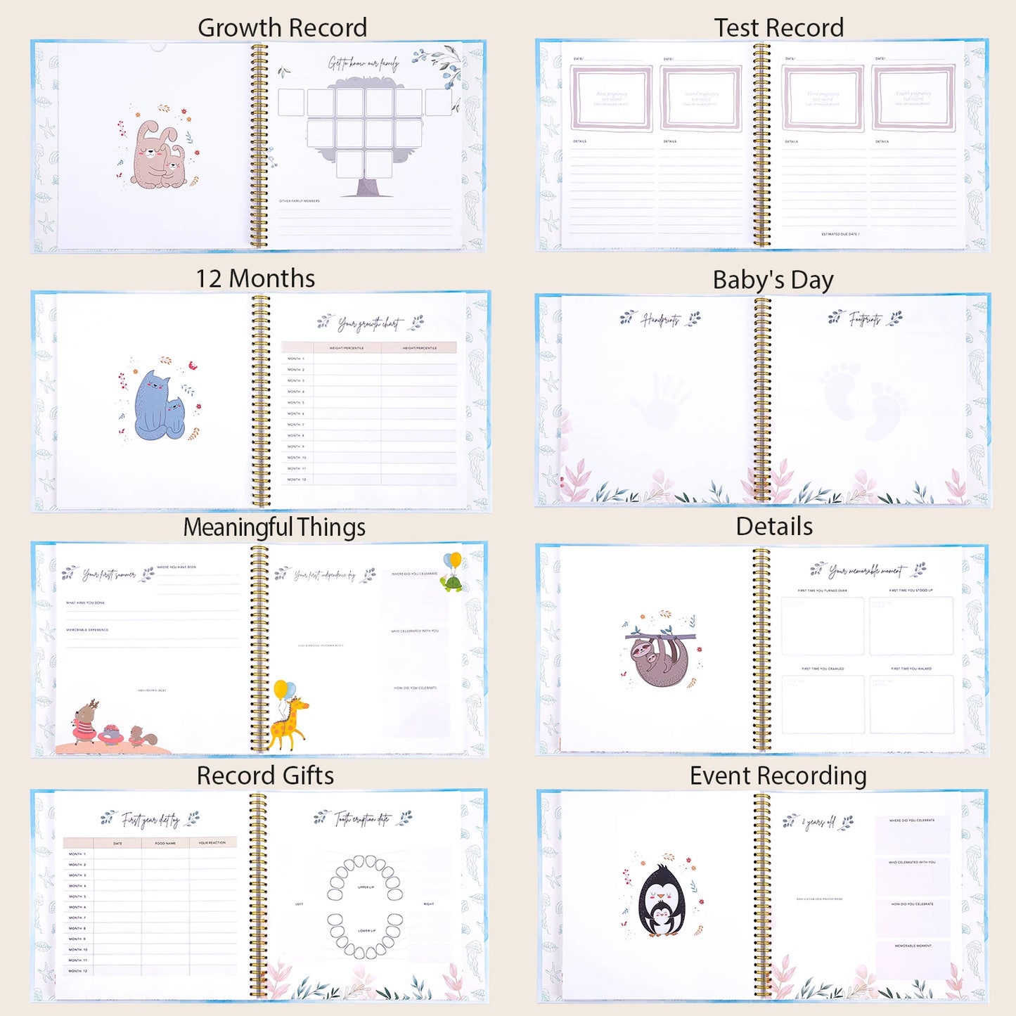 Personalized Baby Memory Book | Cherish Your Newborn's Journey