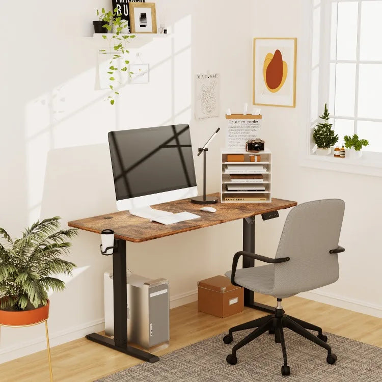 Height Adjustable Standing Desk | Modern Ergonomic Workstation