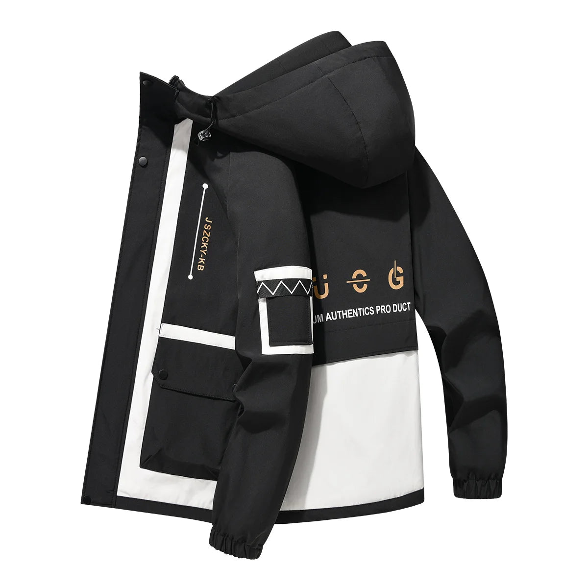 Classic Men's Hooded Casual Jackets | Stylish Windproof Coats