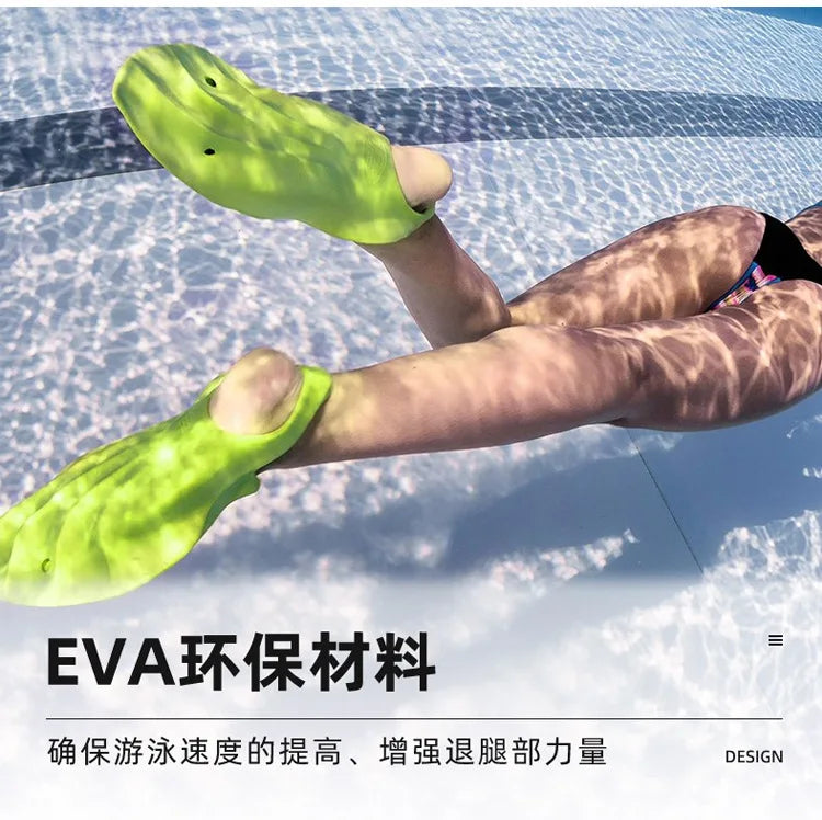 Flexible Soft Comfort Swimming Fins for Diving & Snorkeling