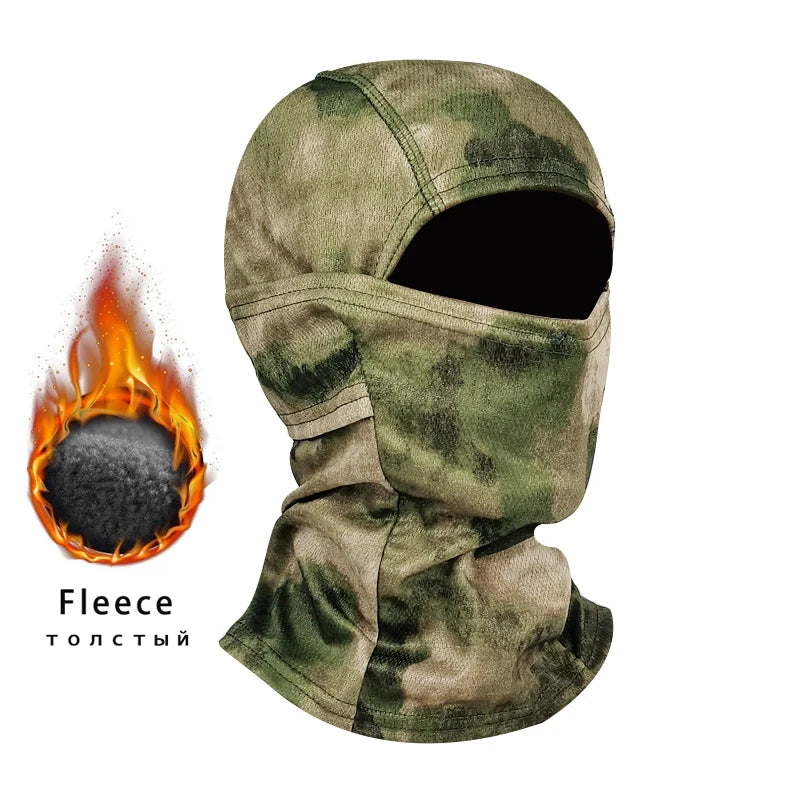Unisex Camouflage Balaclava Mask | Warm Polar Fleece Winter Gear