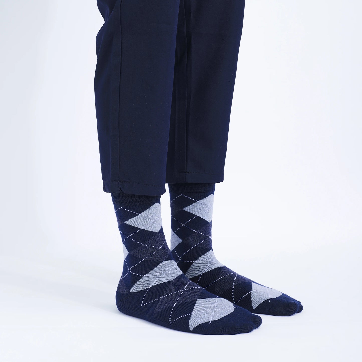 Men's Dress Socks | Breathable Cotton Crew Socks for All Occasions