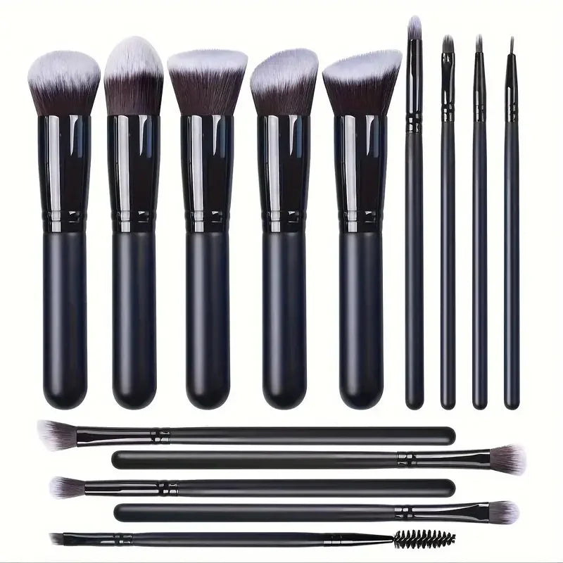 14-16 Piece Professional Makeup Brush Set | Flawless Application