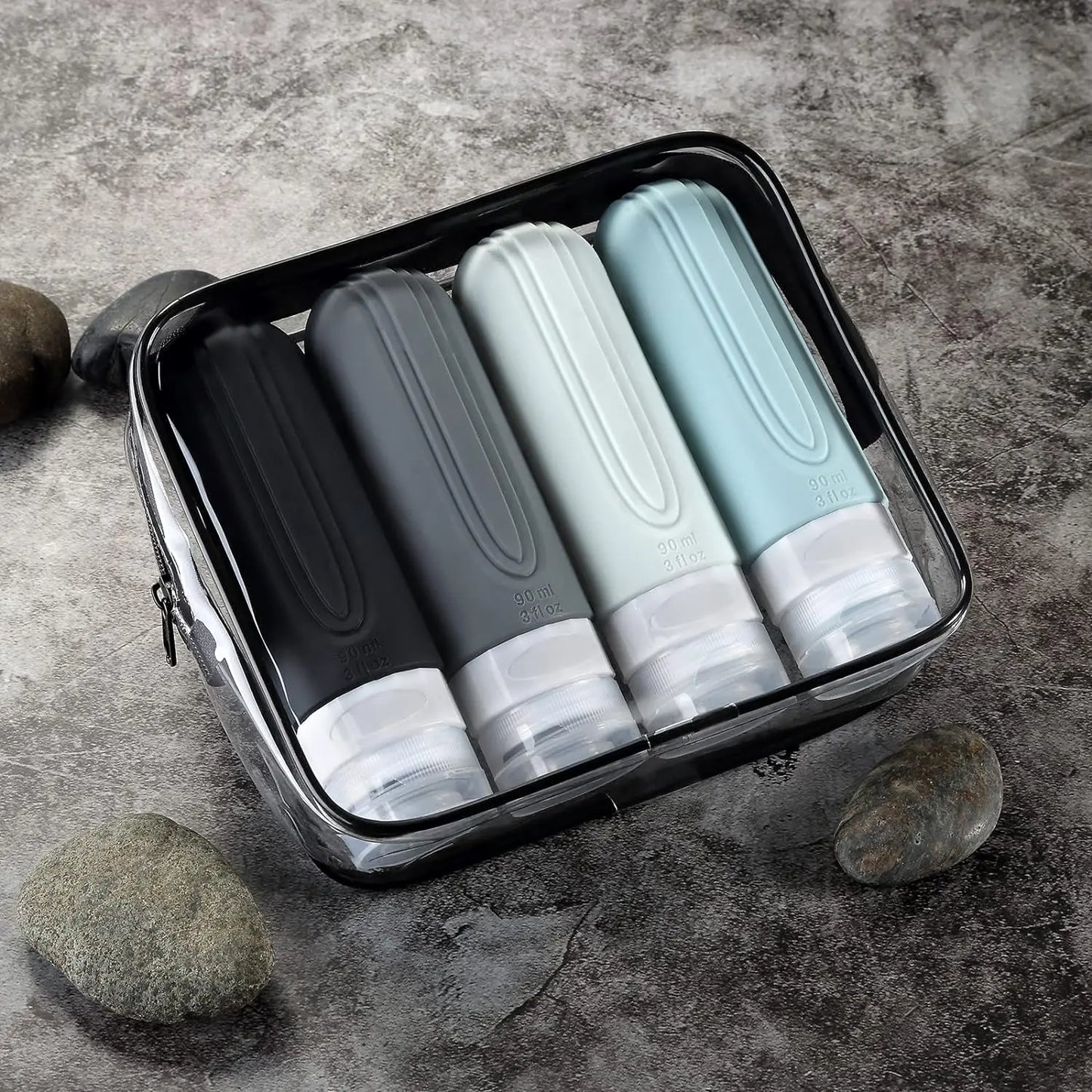 TSA Approved Travel Bottles | Leak Proof Silicone Toiletry Containers