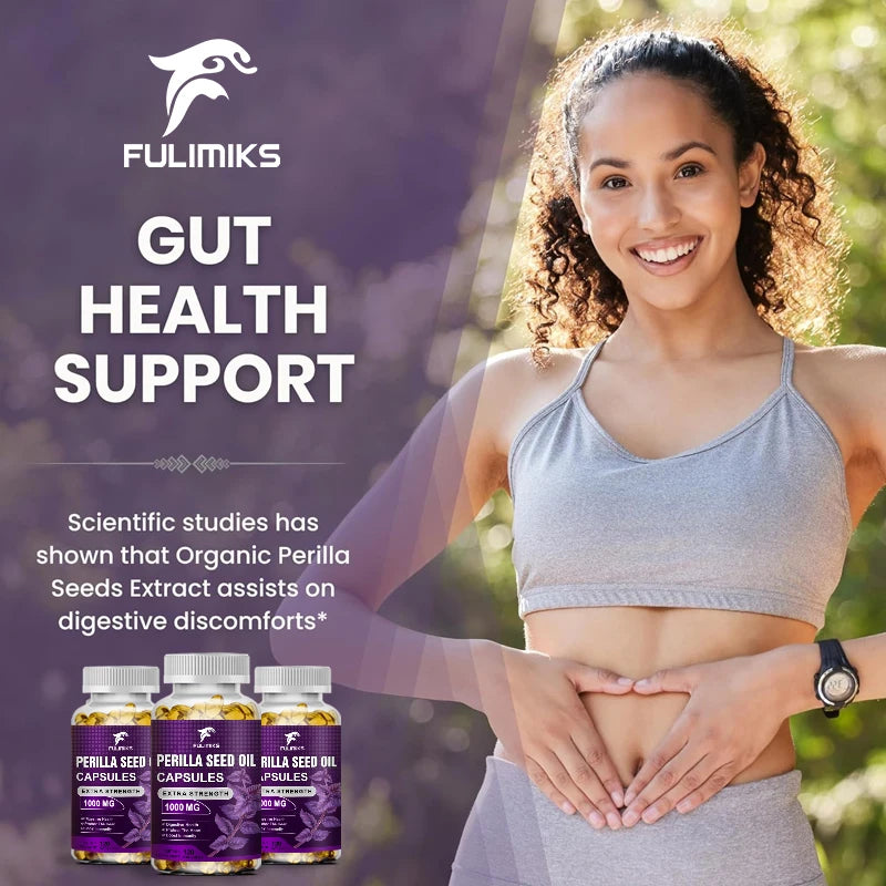 Perilla Seed Oil Capsules | Natural Allergy Relief & Immune Support
