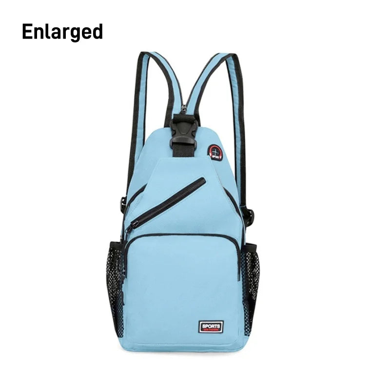 Adjustable Women's Chest Bag | Versatile Small Sports Backpack