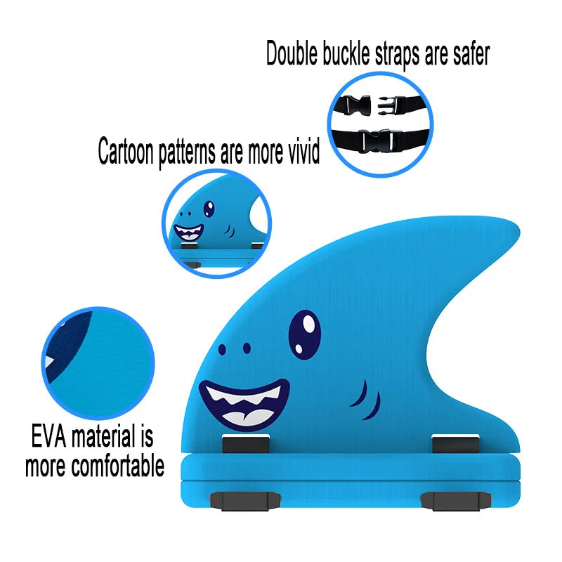 Children’s Shark Fin Back Float | Fun & Safe Swimming Aid
