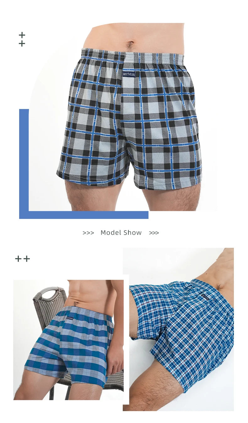 Men's Plaid Pajama Bottoms | Comfort Fit Cotton Sleepwear