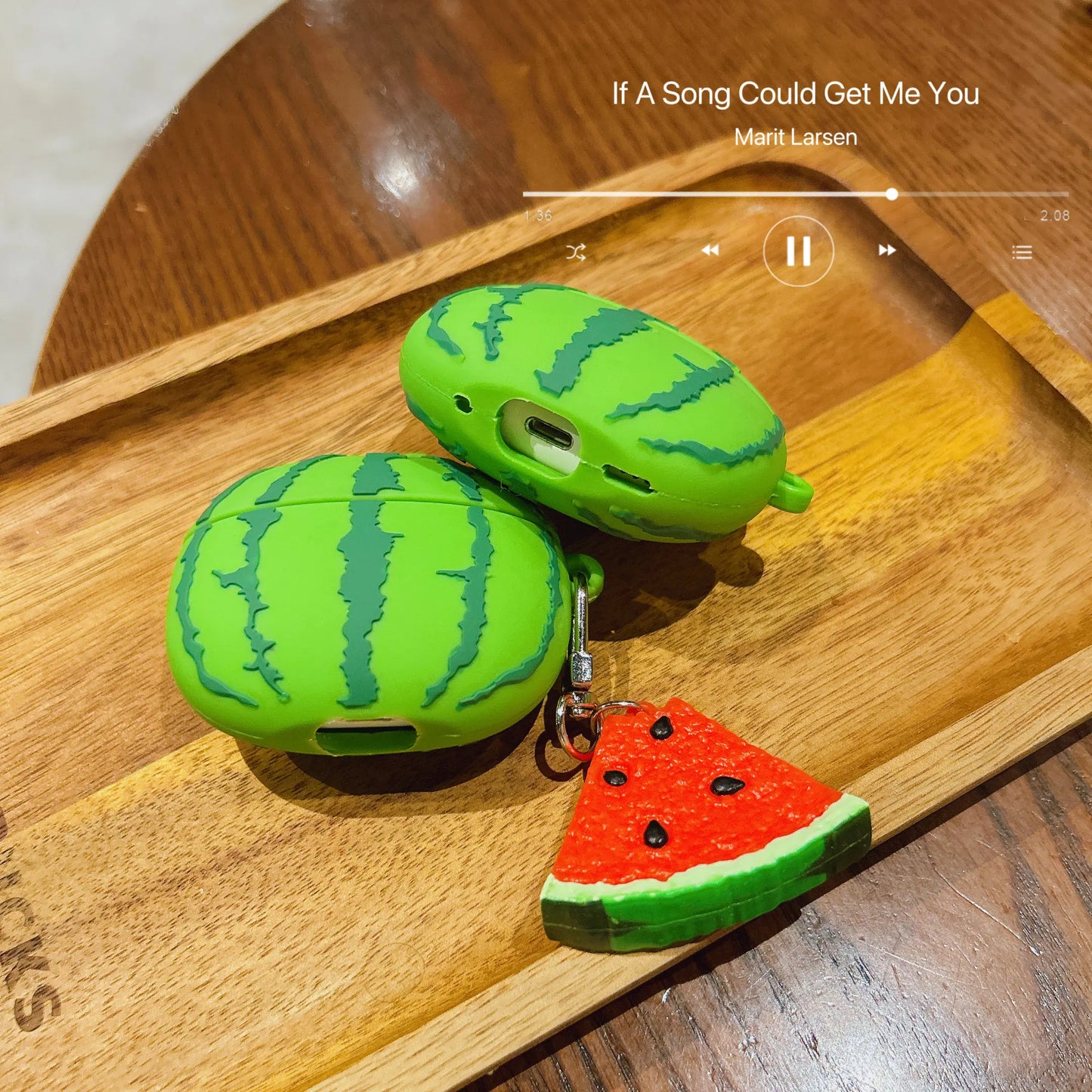 Cute 3D Watermelon Earpods Case | Stylish Earphone Protection