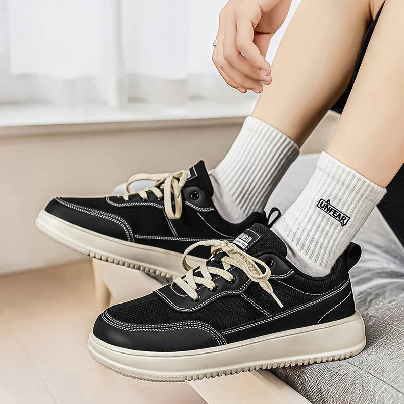 Men's Casual Wide Toe Shoes | Breathable and Comfortable Sneakers
