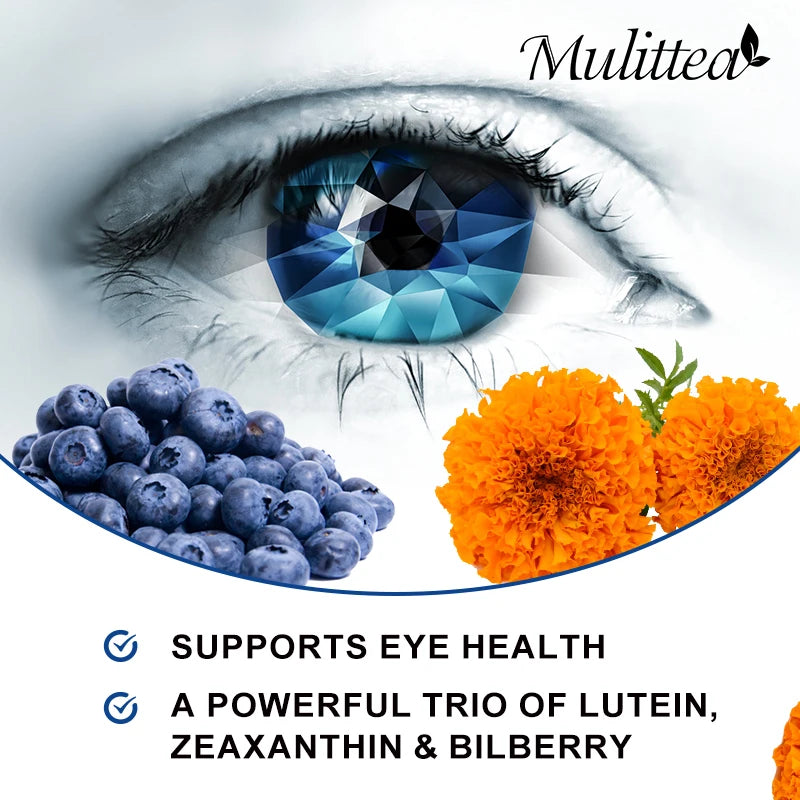 Eye Vitamins with Lutein & Bilberry | Support Vision Health