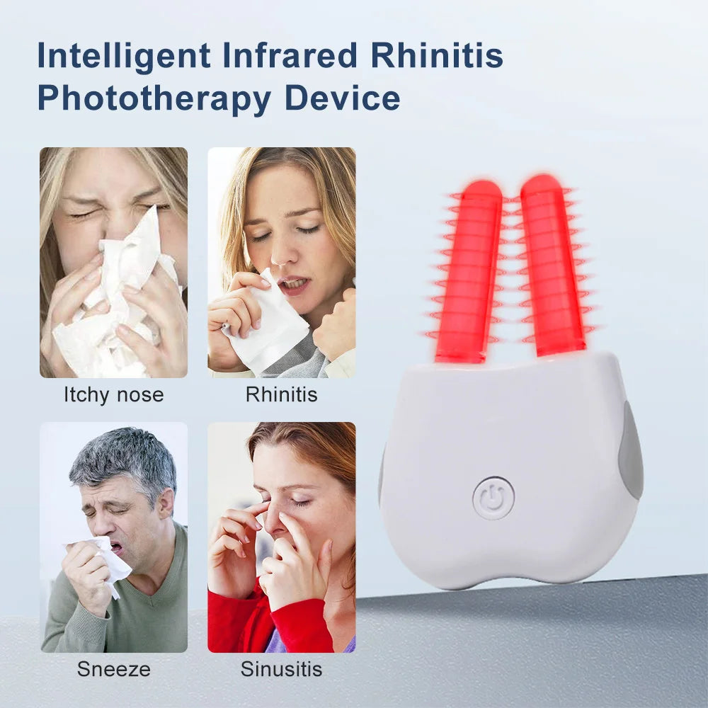 Portable Red Light Nasal Therapy Device | Chronic Rhinitis Relief