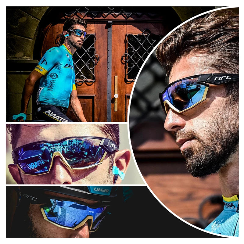 Unisex 3 Lens Cycling Glasses | Versatile Sport Sunglasses