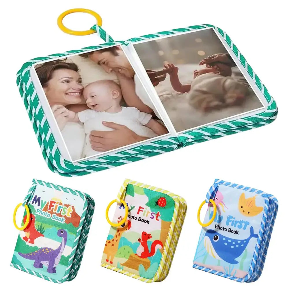 Soft Cloth Cartoon Baby Photo Memory Album | Handmade Keepsake Gift