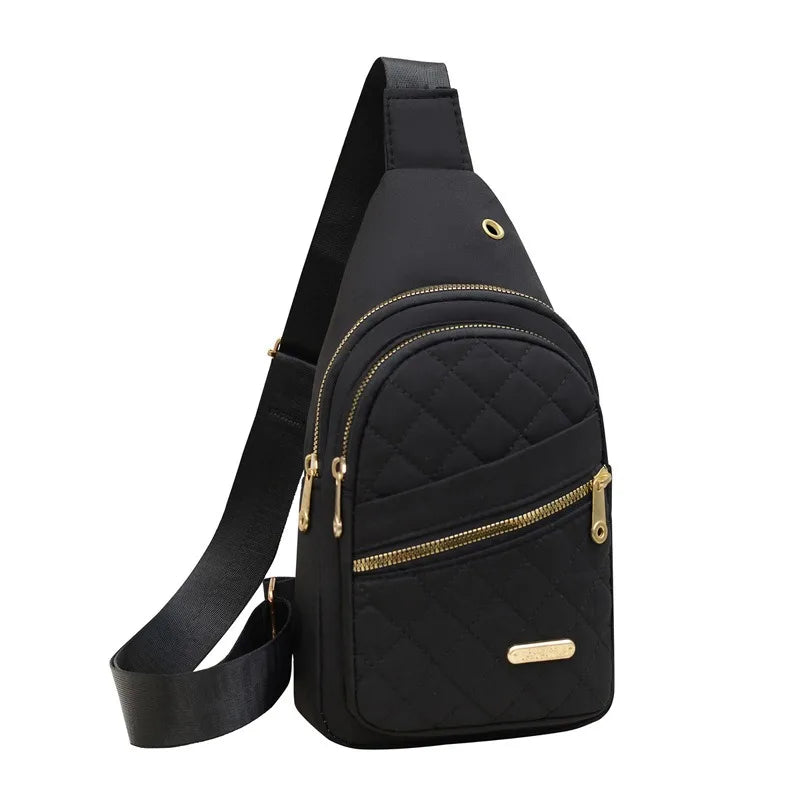 Women's Multi-Layer Embroidered Backpack | Casual Outdoor Style