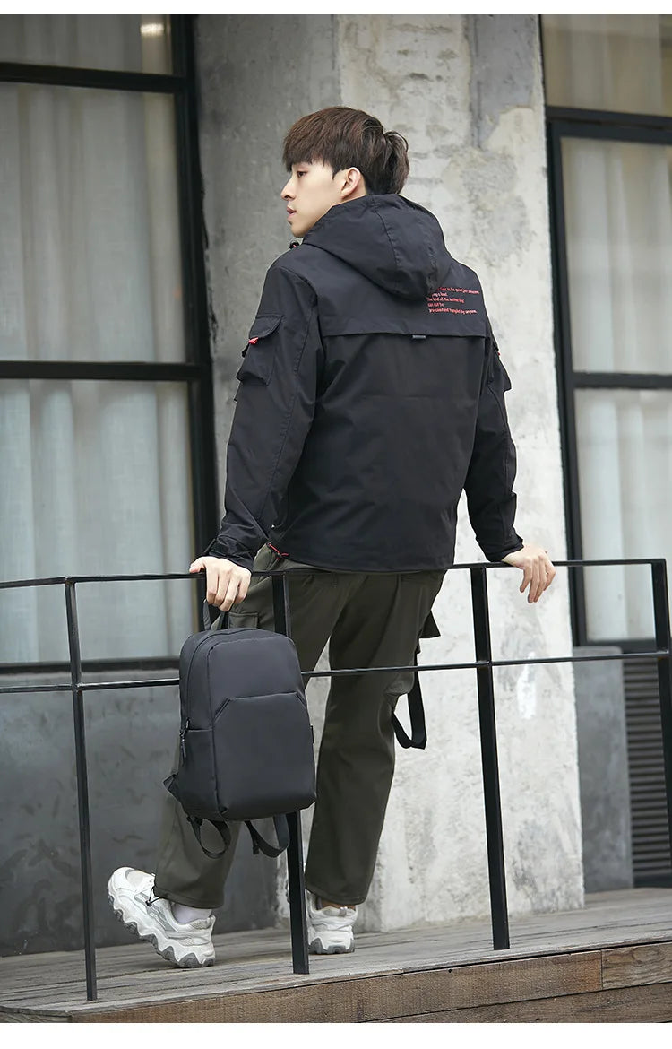 Stylish Mini Canvas Backpack for Men | Waterproof Rucksack