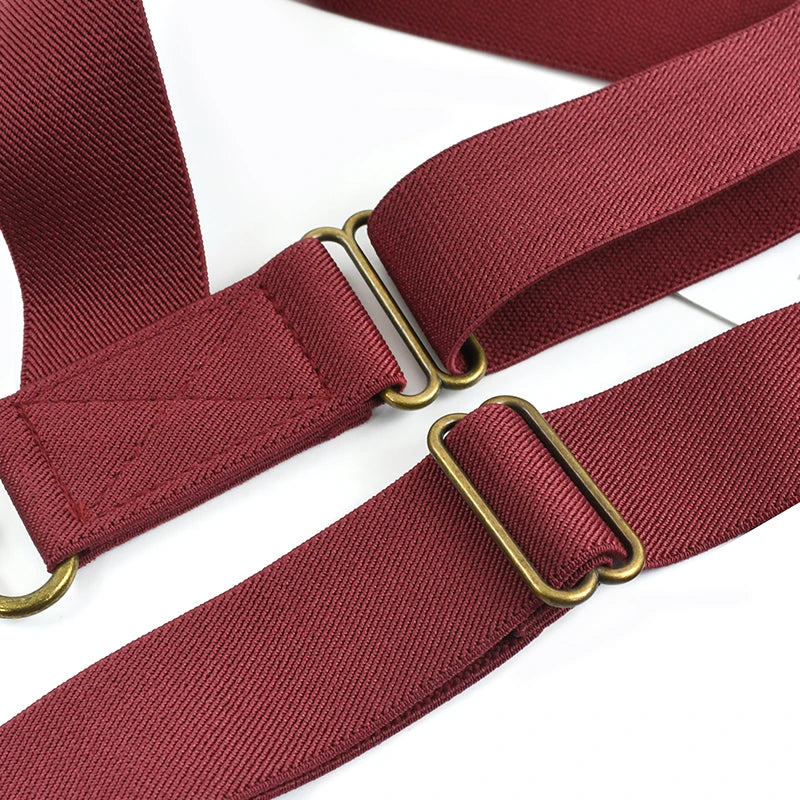 Adjustable Men's Suspenders | Stylish Elastic Braces for Pants