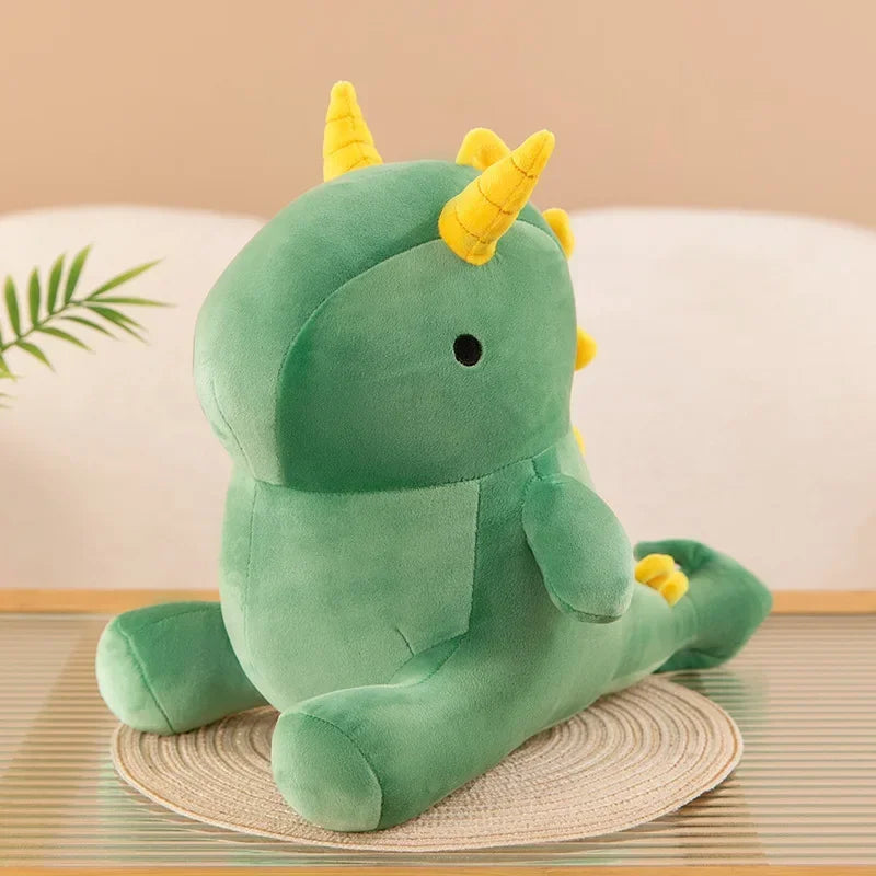Cute Kawaii Plush Dinosaur Doll | Soft Cartoon Dino Toy for Kids