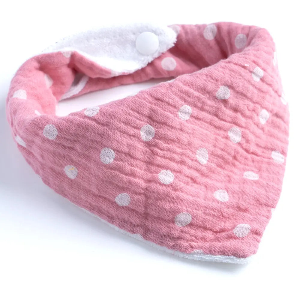 Soft Baby Triangle Scarf | Absorbent Burp Cloth for Newborns