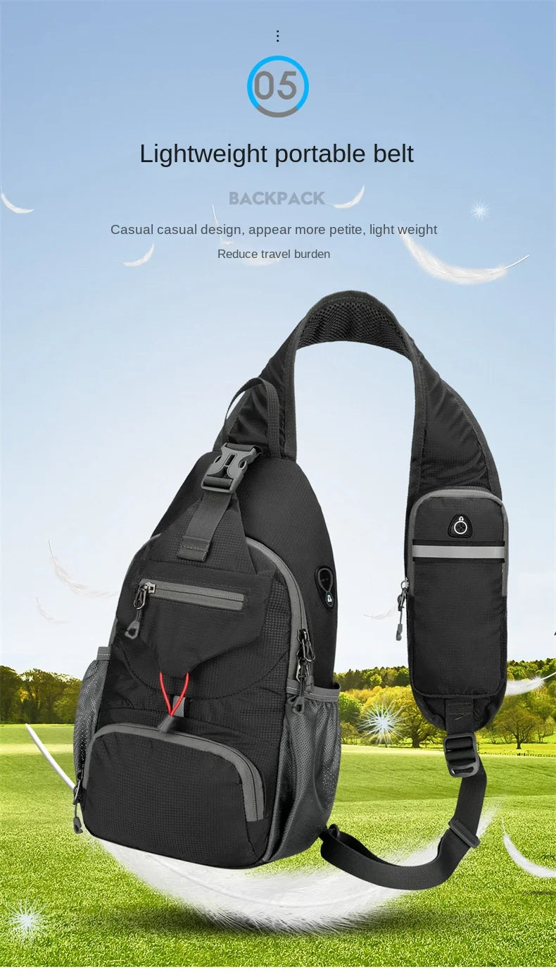 Anti-Theft Waterproof Crossbody Shoulder Backpack | Ultimate Sport Bag
