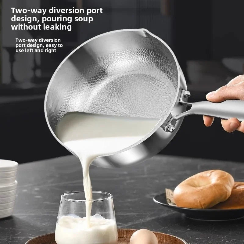 Pure Titanium Non-Stick Small Milk Pot | Ideal Baby Food Cookware