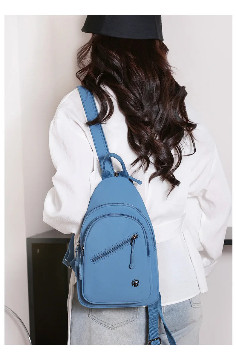 Stylish Urban Minimalist Chest Bag for Women | Multi-Functional Satchel