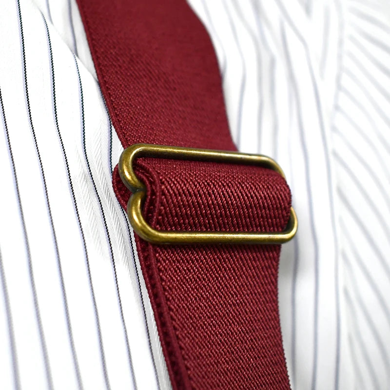 Adjustable Men's Suspenders | Stylish Elastic Braces for Pants