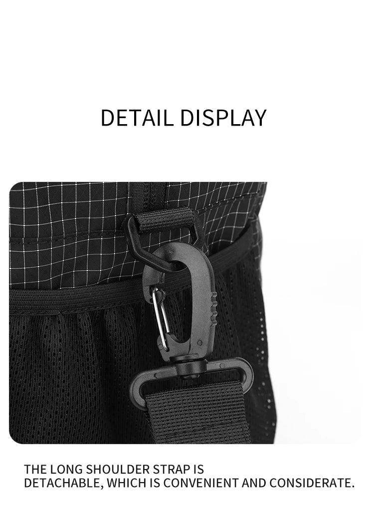 Large Capacity Nylon Tote Bag | Perfect for Travel & Gym