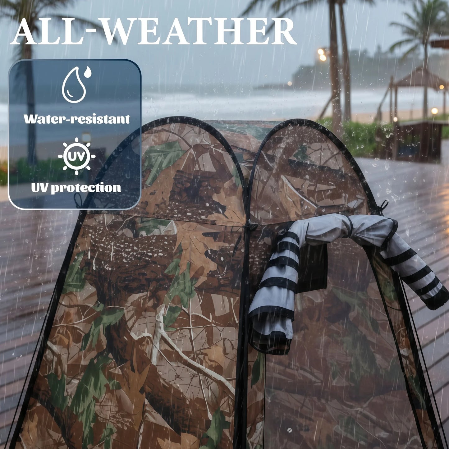 Portable Pop-Up Privacy Tent | Outdoor Shower & Toilet Shelter