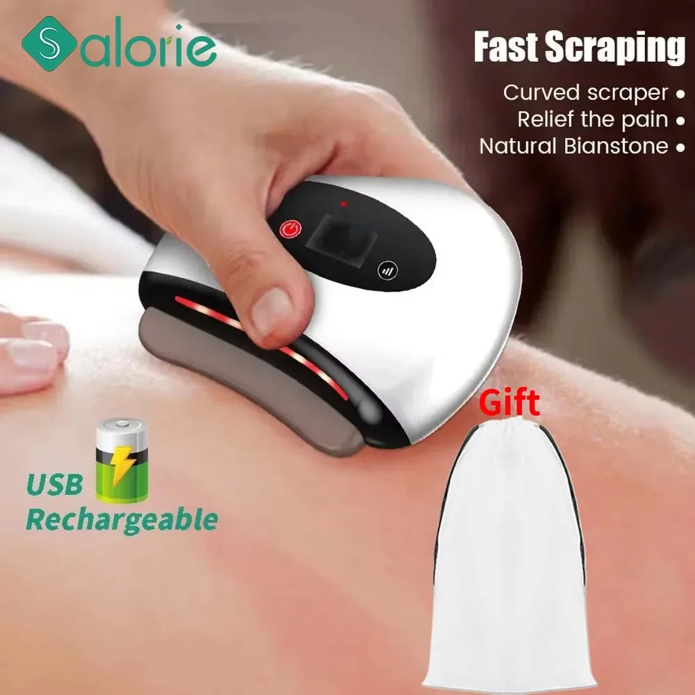 Electric Gua Sha Massager | Relaxing Facial & Body Therapy Tool