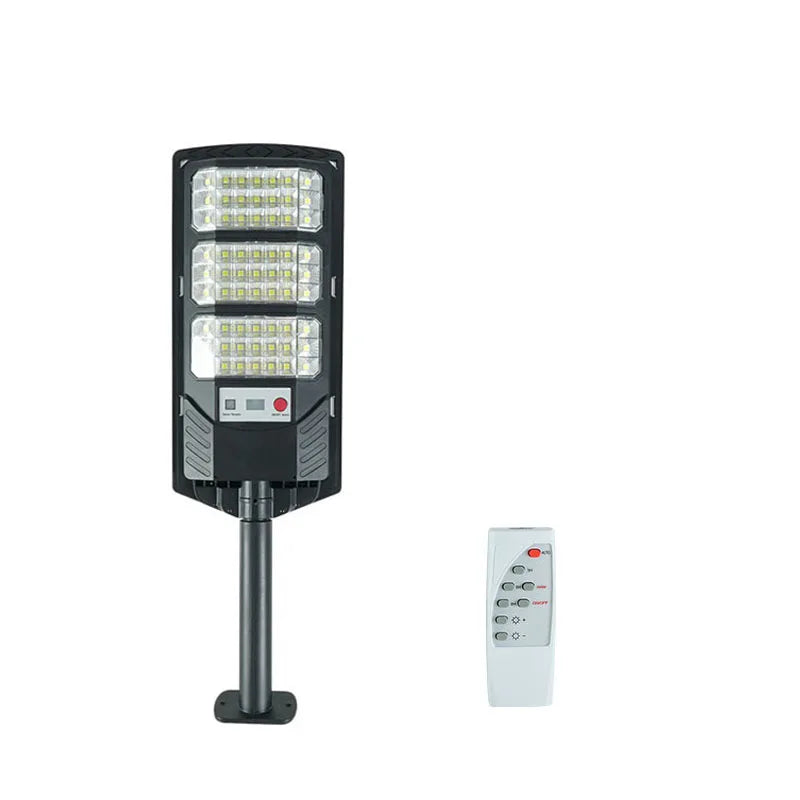 Potente foco LED solar con sensor de movimiento | Iluminación brillante