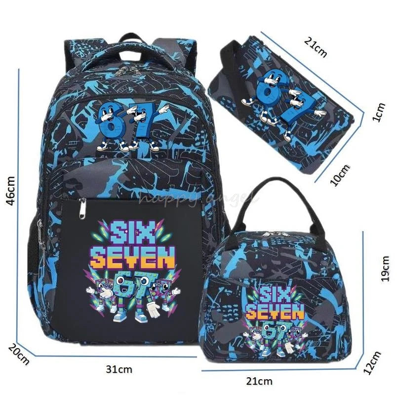 Camouflage Backpack Set with Lunch Bag | Stylish & Practical Rucksack