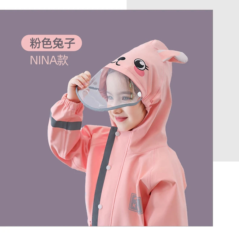 Kids Waterproof Dinosaur Raincoat | Perfect for Boys & Girls