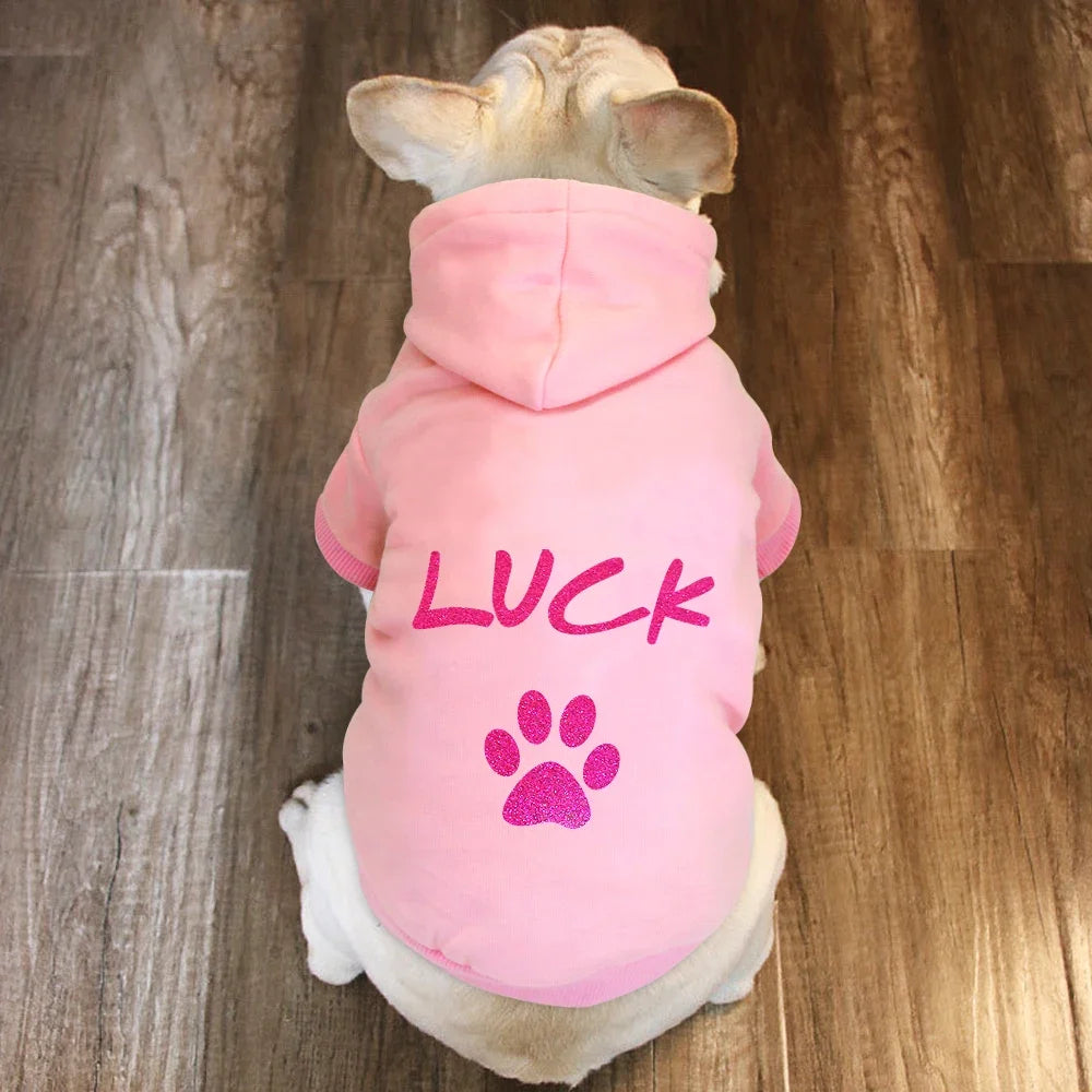 Stylish Custom Pet Dog Clothes | Cozy Hoodies for Warmth