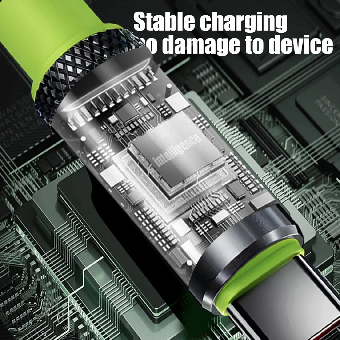 USB C Fast Charging Cable with LED Display | 100W & 240W