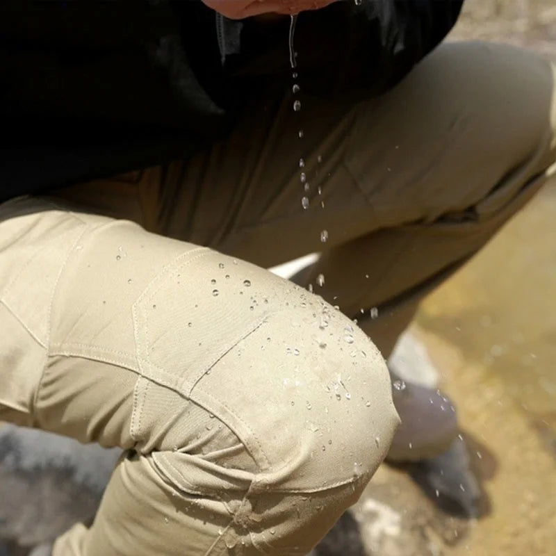 Men's Tactical Cargo Pants | Waterproof Multi-Pocket Outdoor Trousers