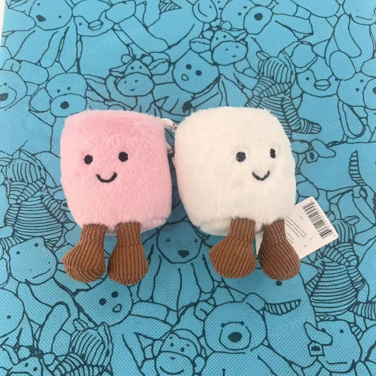 Cute Plush Toy Bag Charm | Adorable Kawaii Keychain