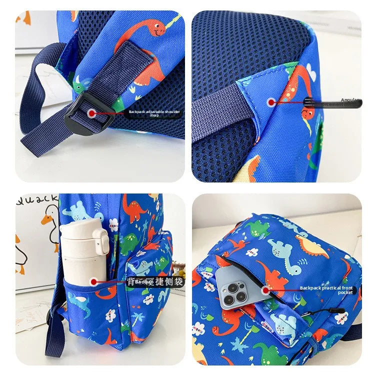 Cute Dinosaur Kids Backpack | Ideal for Kindergarten & School
