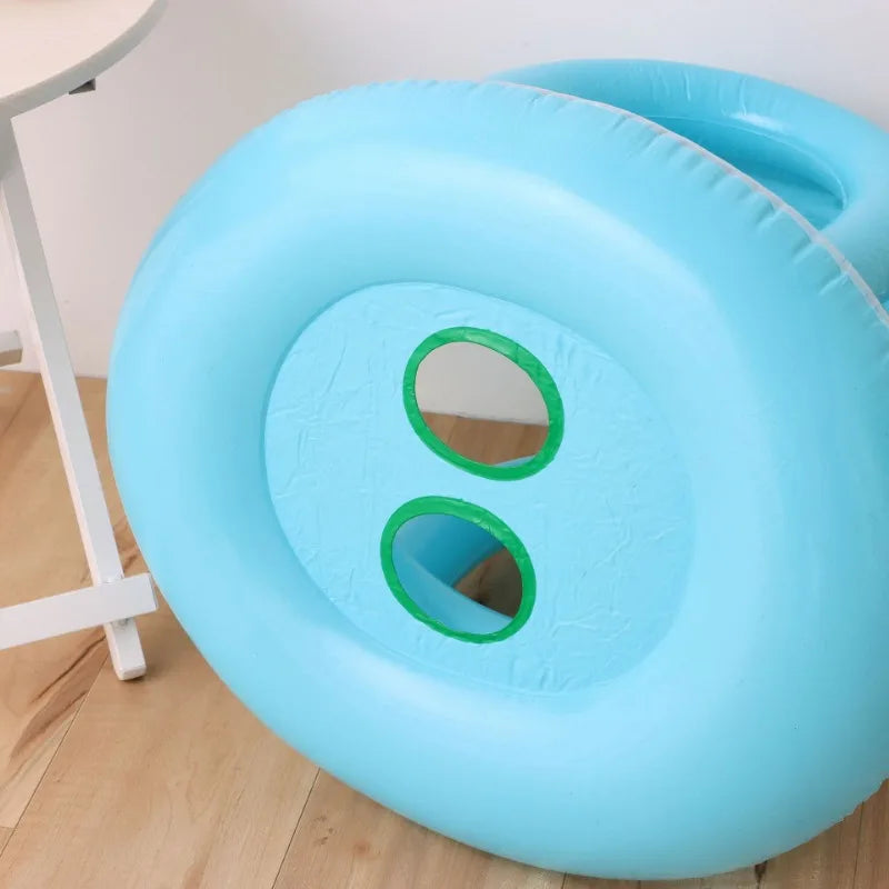 Baby Summer Swimming Ring with Sunshade | Inflatable Pool Toy