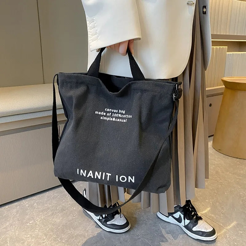 Trendy Urban Canvas Messenger Bags for Men & Women | Large Capacity