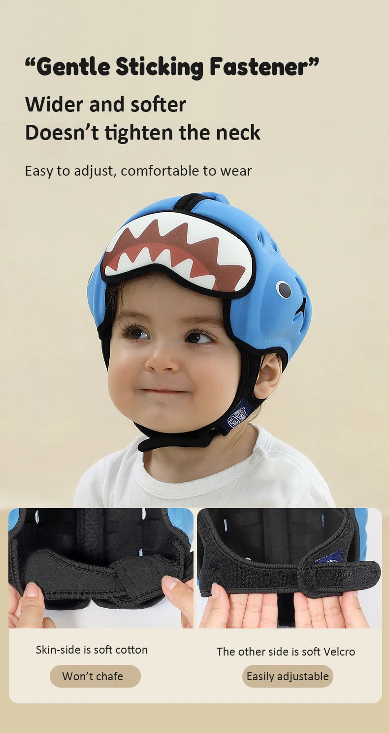 Cute Ladybug Baby Helmet | Safe Anti-Shock Headgear for Infants