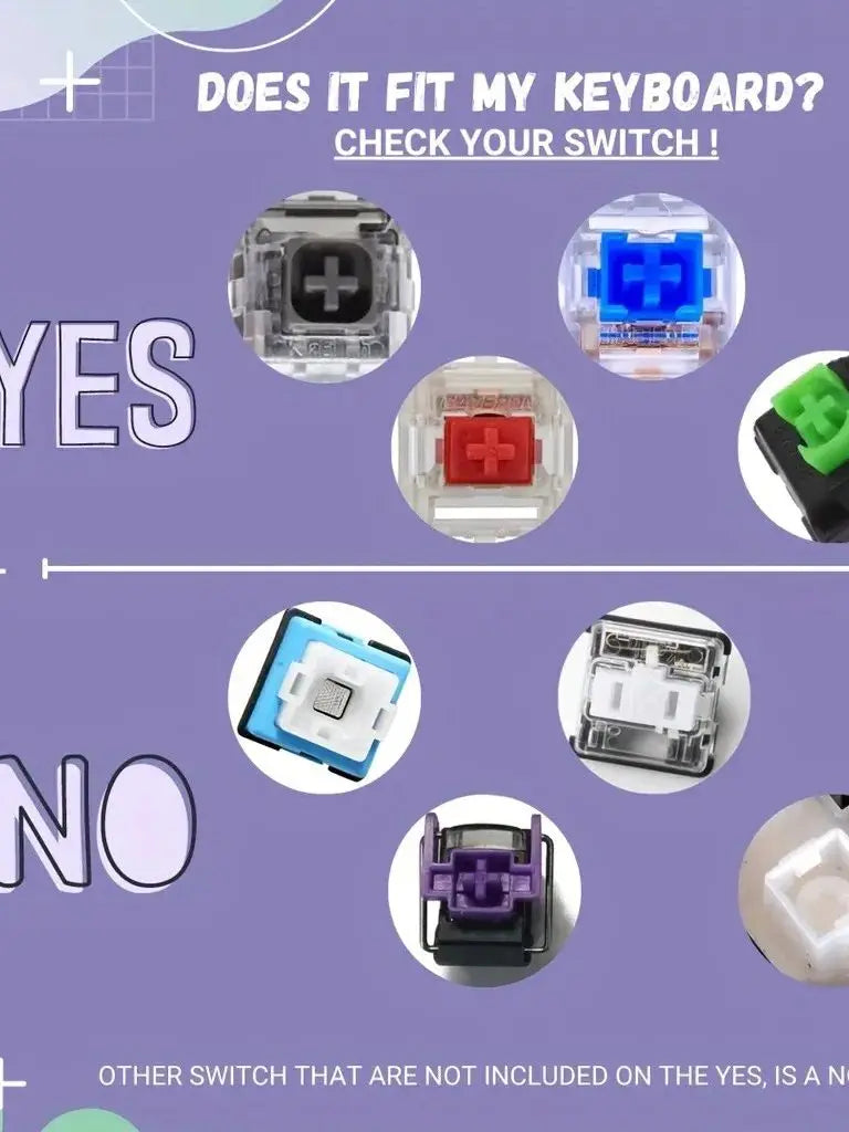 141-Key PBT Keycap Set | Strawberry Bear Theme for MX Switches