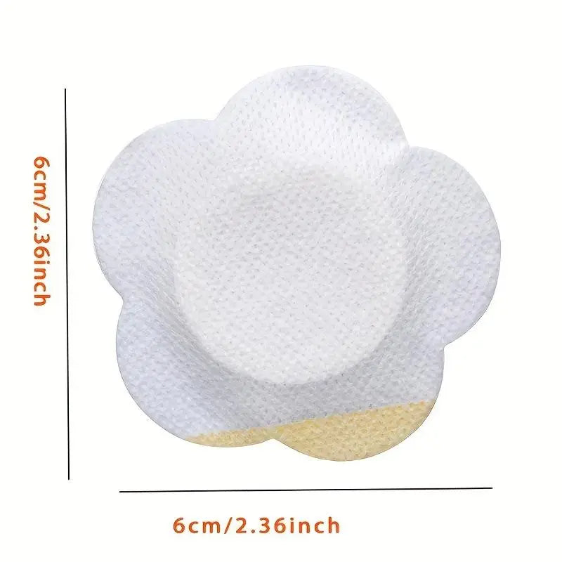 50pcs Disposable Castor Oil Pack Stickers | Hypoallergenic Belly Button Protectors